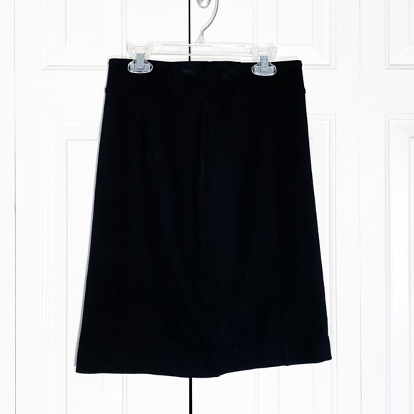 THEORY Basic Black Pencil Skirt Size 0 - Picture 4 of 5